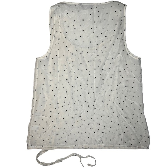 Halogen Sleeveless top, Ivory, Size small - Picture 4 of 10